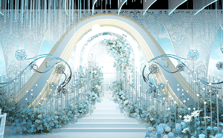 富蕴釡香烙馍村水晶厅效果展示